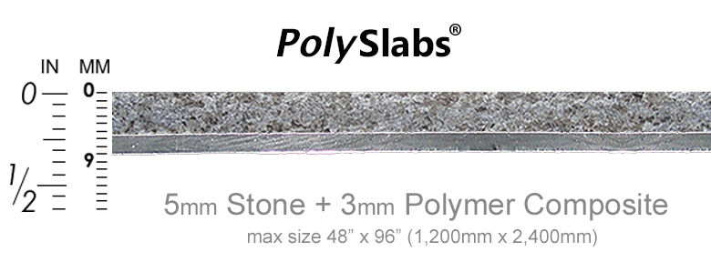 PolySlabs thin Marble Panels